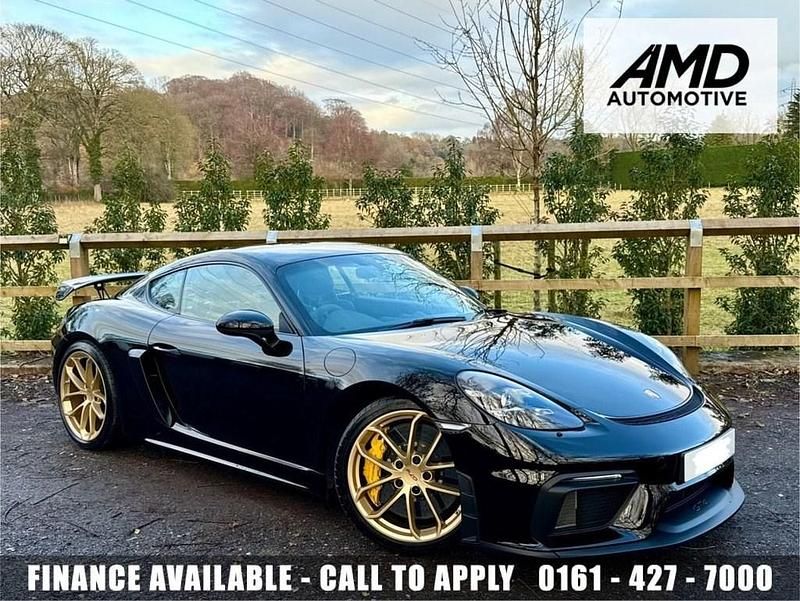 Used Porsche 718 Cayman 420 HP (308 kW) 2020 Black Coupe