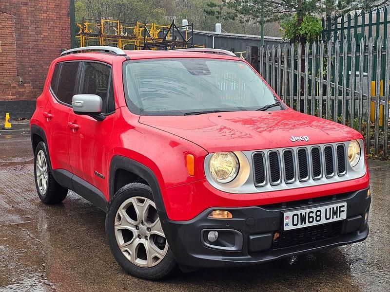 Red Used 2019 Jeep Renegade Limited SUV | £8,495 (Good price) - Image 1/4