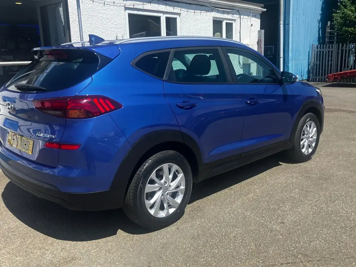 Used Hyundai Tucson SE 2019 Blue SUV