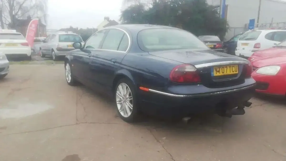 Used Jaguar S-Type SE 207 HP (152 kW) 2007 Blue Sedan
