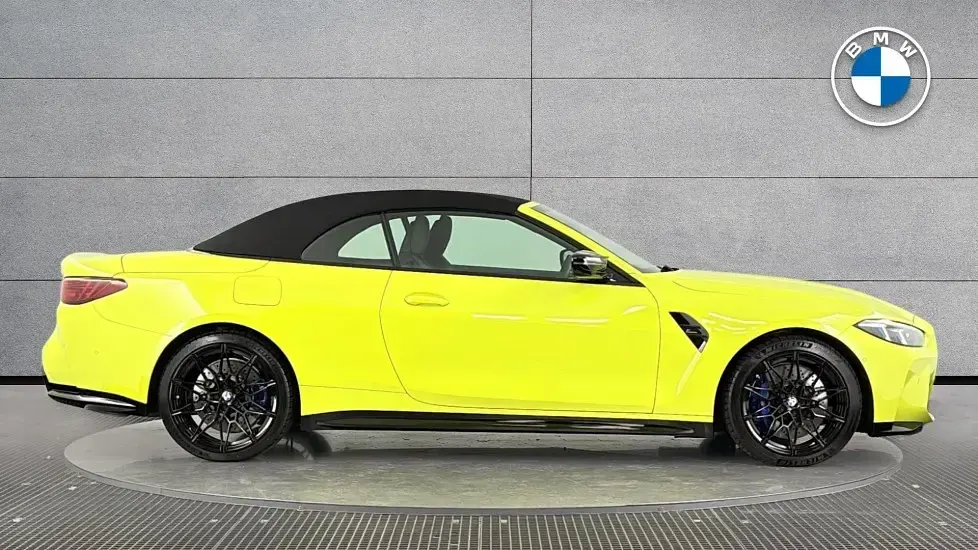 Usado BMW M4 Competition Edition 523 CV (384 kW) 2025 Amarillo Descapotable