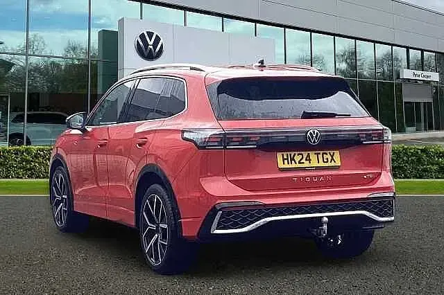Used VW Tiguan R-line 150 HP (110 kW) 2024 Red SUV