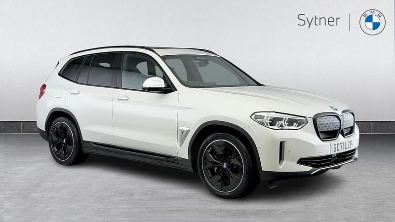 White Used 2021 BMW iX3 Comfort Edition SUV | £28,500 (Good price) - Image 1/4