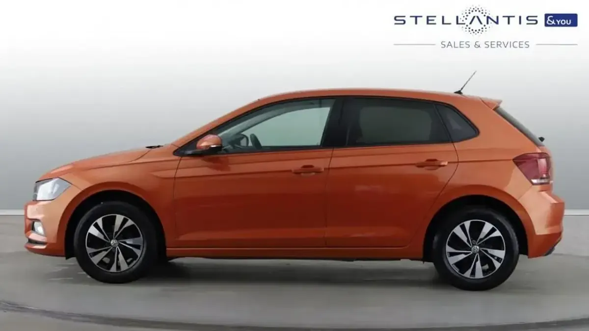 Used VW Polo Match 94 HP (69 kW) 2020 Orange Hatchback