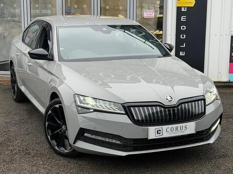 Used Skoda Superb SportlinePlus 2020 Grey Hatchback