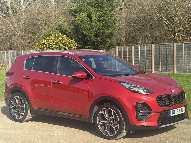 Used Kia Sportage GT-Line 134 HP (98 kW) 2019 Red SUV