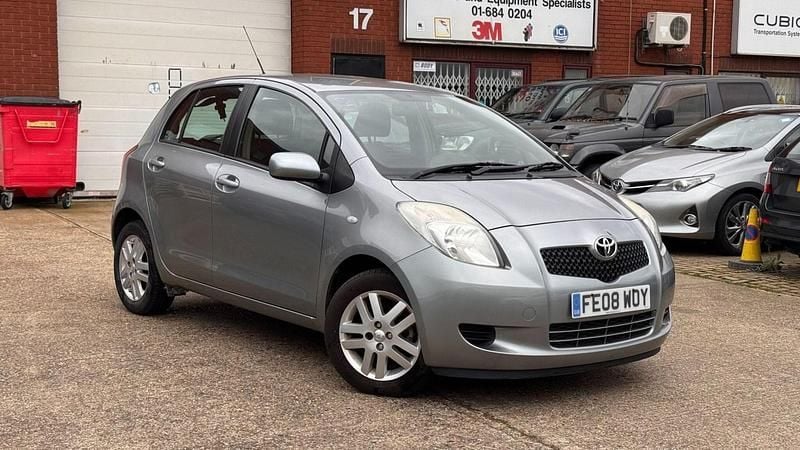Used Toyota Yaris 2008 Silver Hatchback