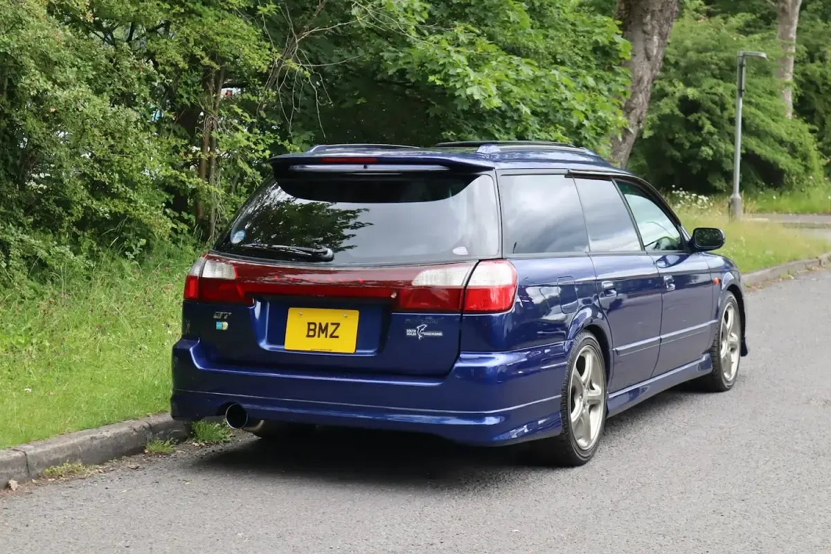 Used Subaru Legacy GT 125 HP (91 kW) 2001 Blue Estate