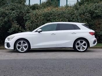 Used Audi A3 S-Line 110 HP (80 kW) 2021 White Sedan