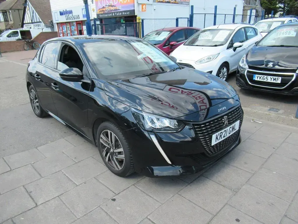 Second-hand Peugeot 208 Allure Premium 75 CP (55 kW) 2021 Negru Hatchback