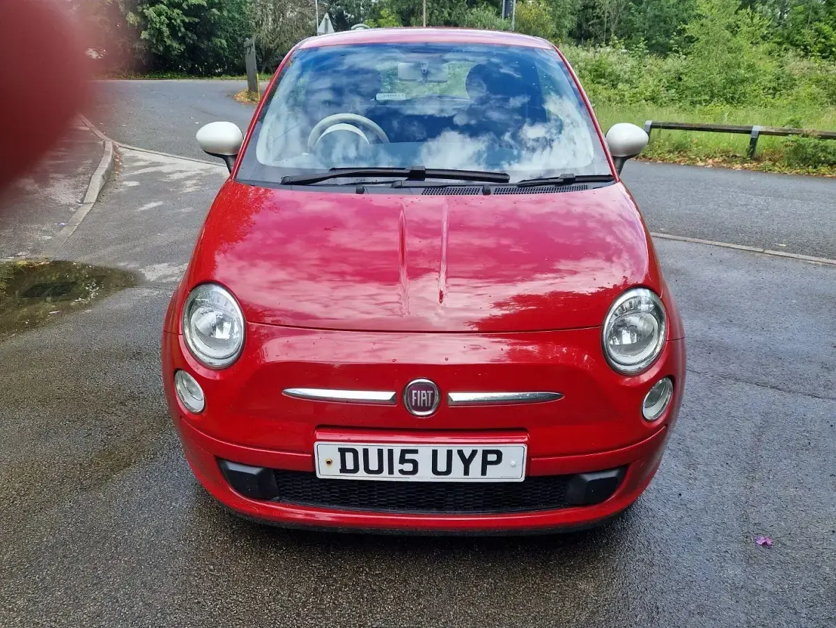 Used Fiat 500 S 69 HP (50 kW) 2015 Red Hatchback