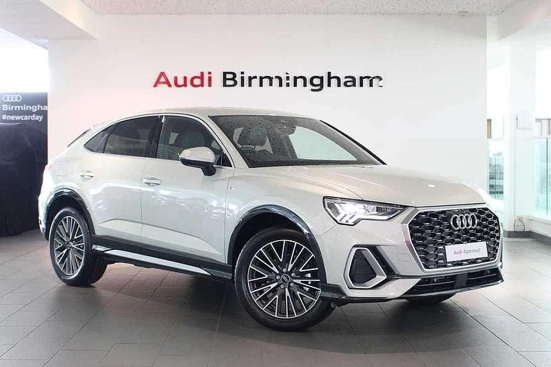 Dew silver, metallic Used 2025 Audi Q3 S-Line SUV | £37,950 (Expensive) - Image 1/4