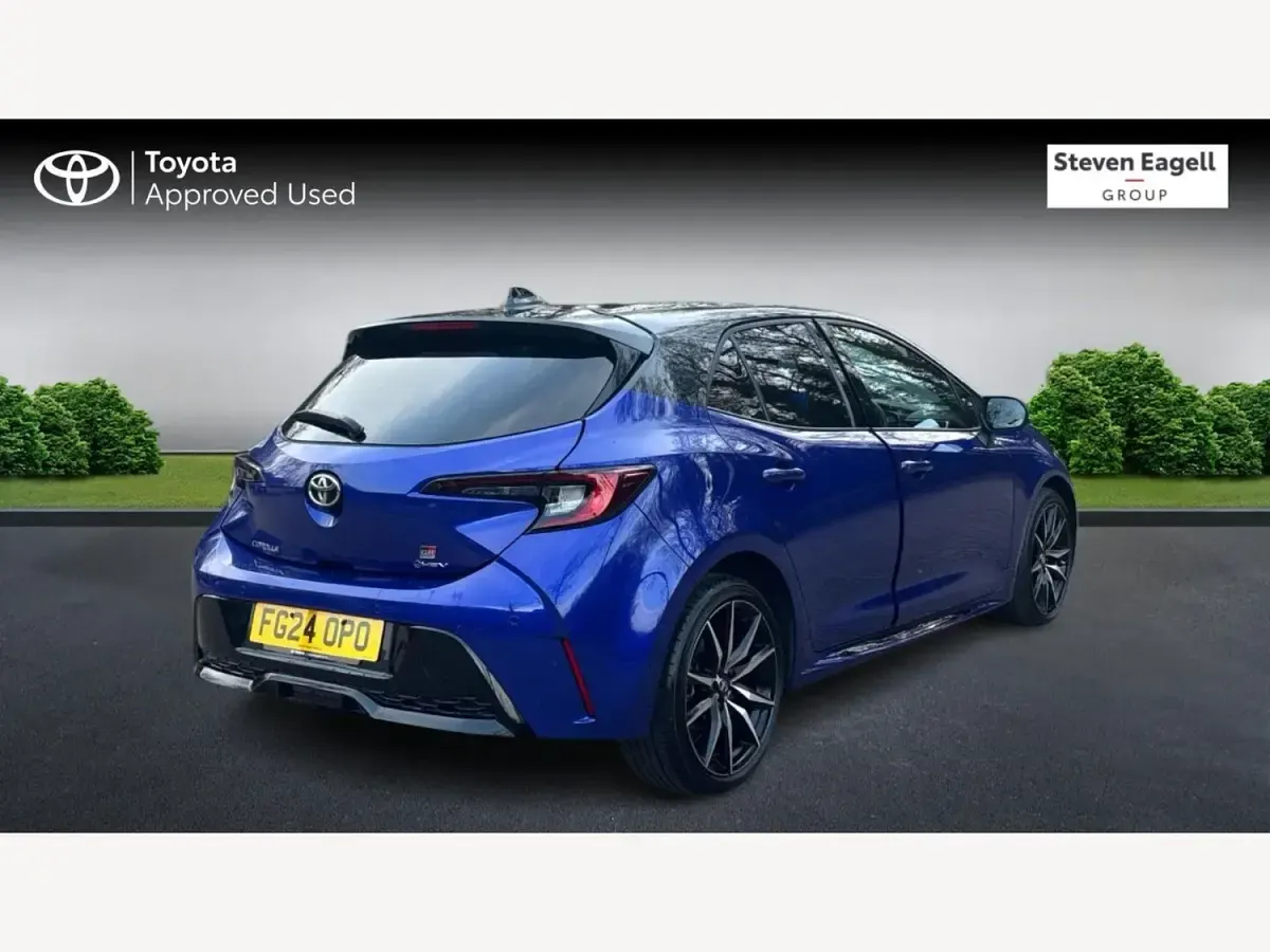 Usado Toyota Corolla Sport 2024 Azul Utilitario