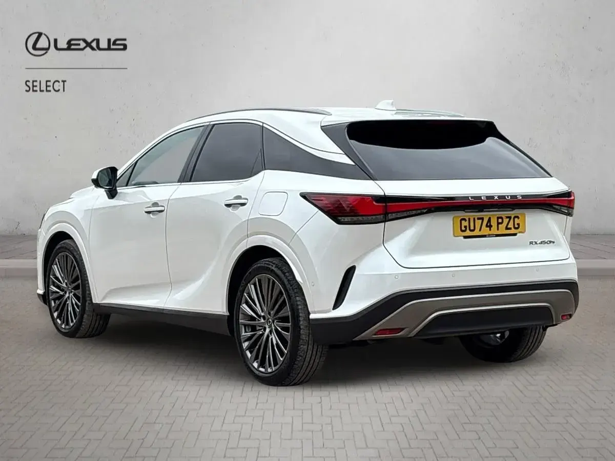 Used Lexus RX450h+ 2024 White Estate