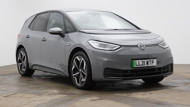 Grey Used 2021 VW ID.3 Pro Performance Hatchback | £16,777 (Fair price) - Image 1/4