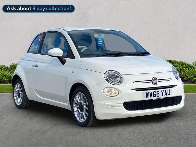 Used Fiat 500 Pop Star 69 HP (50 kW) 2016 White Hatchback