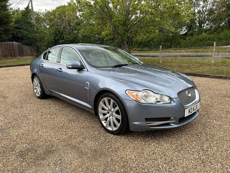Blue Used 2008 Jaguar XF Premium Luxury Sedan | £3,650 (A bit pricey) - Image 1/4
