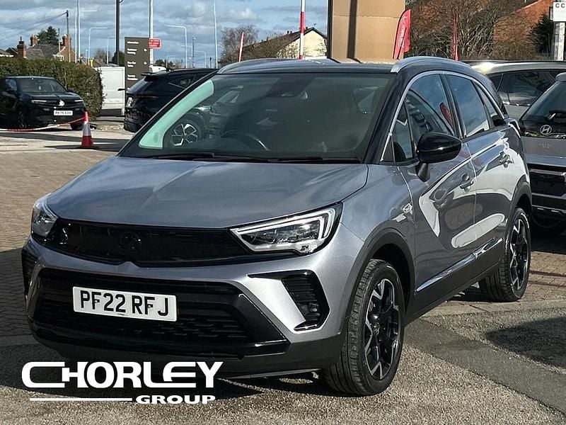 Used Vauxhall Crossland Ultimate 110 HP (80 kW) 2022 Grey SUV