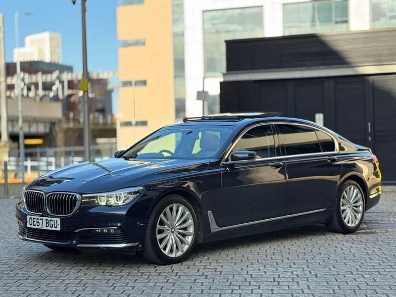 Used BMW 730L Comfort Edition 265 HP (194 kW) 2017 Blue Sedan