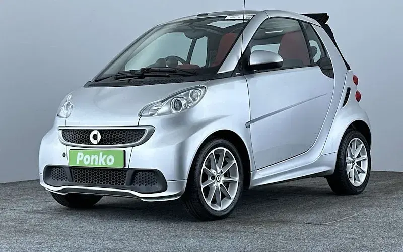 Used Smart ForTwo Cabrio Passion 71 HP (52 kW) 2013 Silver Cabriolet