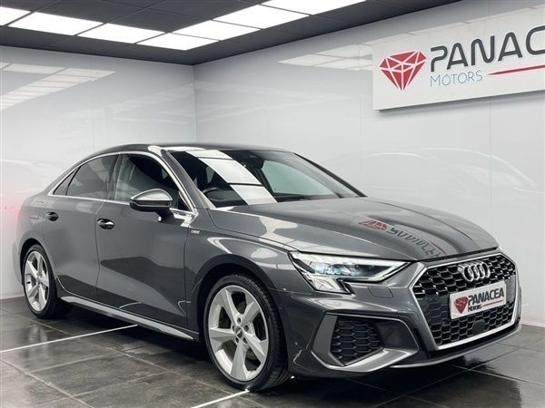 Grey Used 2020 Audi A3 S-Line Sedan | £17,990 (Fair price) - Image 1/1