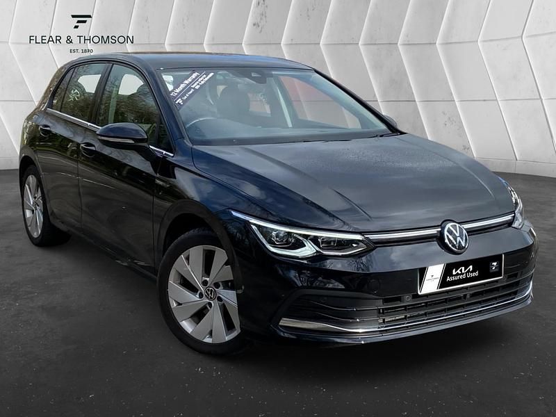 Used VW Golf VII Style 2021 Black Hatchback