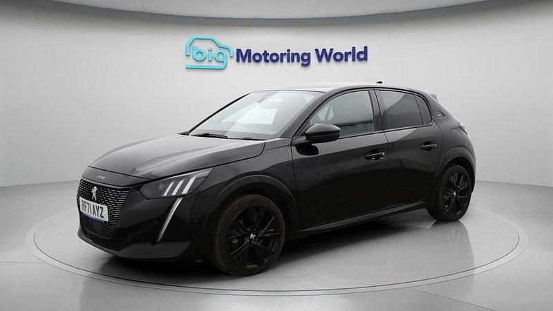 Used Peugeot 208 GT 100 HP (73 kW) 2022 Black Hatchback