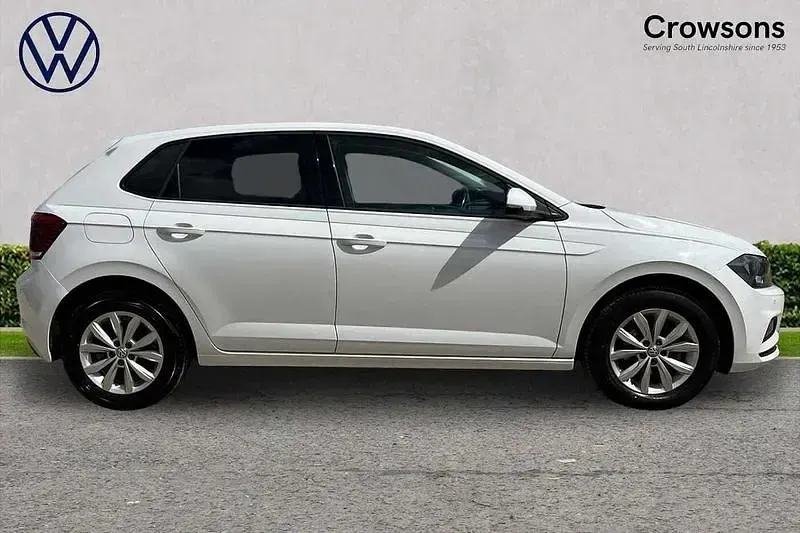 Used VW Polo Match 80 HP (58 kW) 2020 White Hatchback