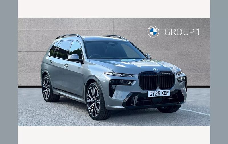 Grey Used 2025 BMW X7 M Sport SUV | £87,695 - Image 1/4