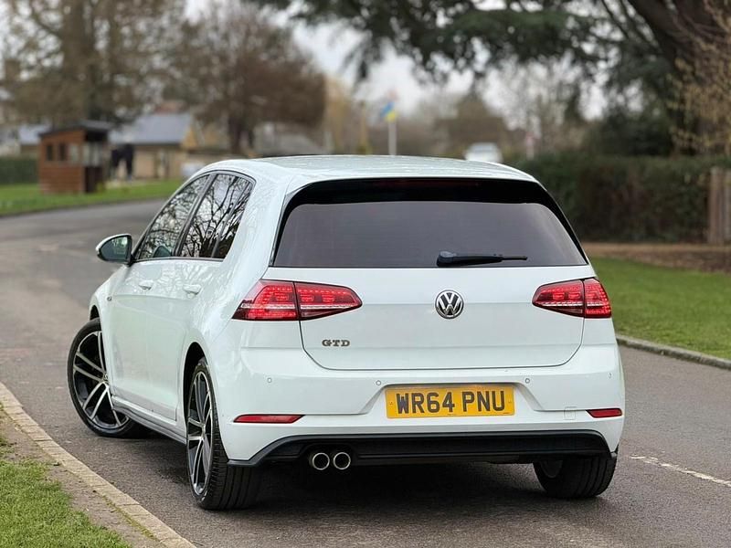 Used VW Golf VII GTD 2014 White Hatchback