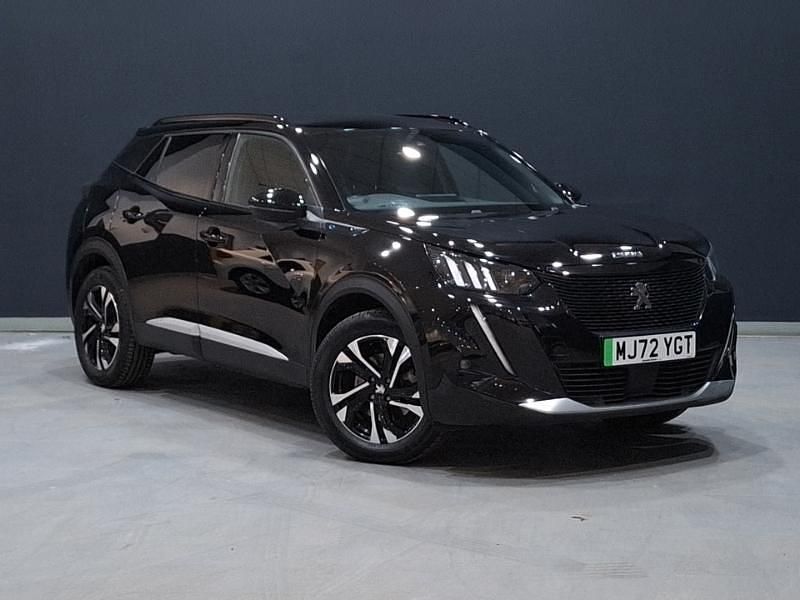 Used Peugeot e-2008 GTi 100 kW (136 HP) 2022 Black SUV
