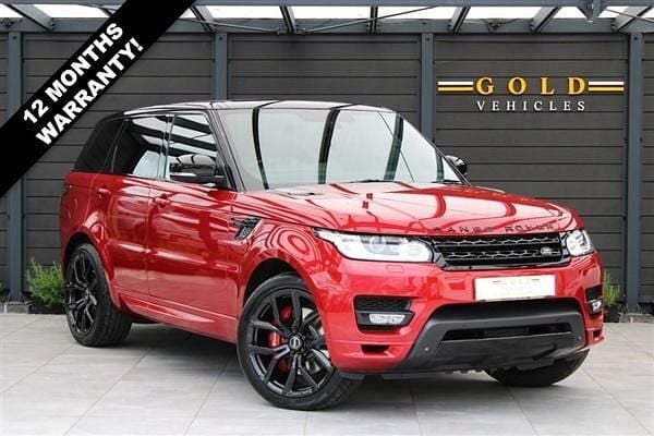 Red Used 2013 Land Rover Range Rover Autobiography Dynamic SUV | £25,995 (Good price) - Image 1/1
