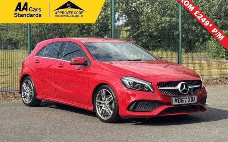 Red Used 2018 Mercedes A200 AMG line Hatchback | £11,995 (Good price) - Image 1/4
