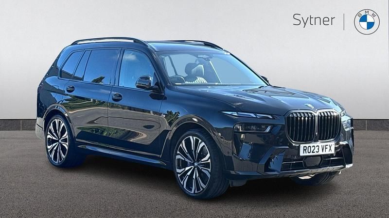 Black Used 2023 BMW X7 M Sport SUV | £64,000 (Fair price) - Image 1/4