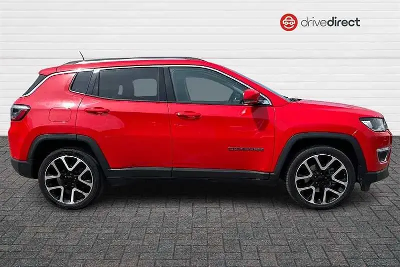 Used Jeep Compass Limited 120 HP (88 kW) 2020 Red SUV