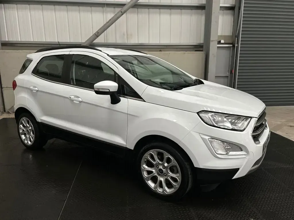 Usado Ford Ecosport Titanium 125 HP (91 kW) 2021 Branco SUV