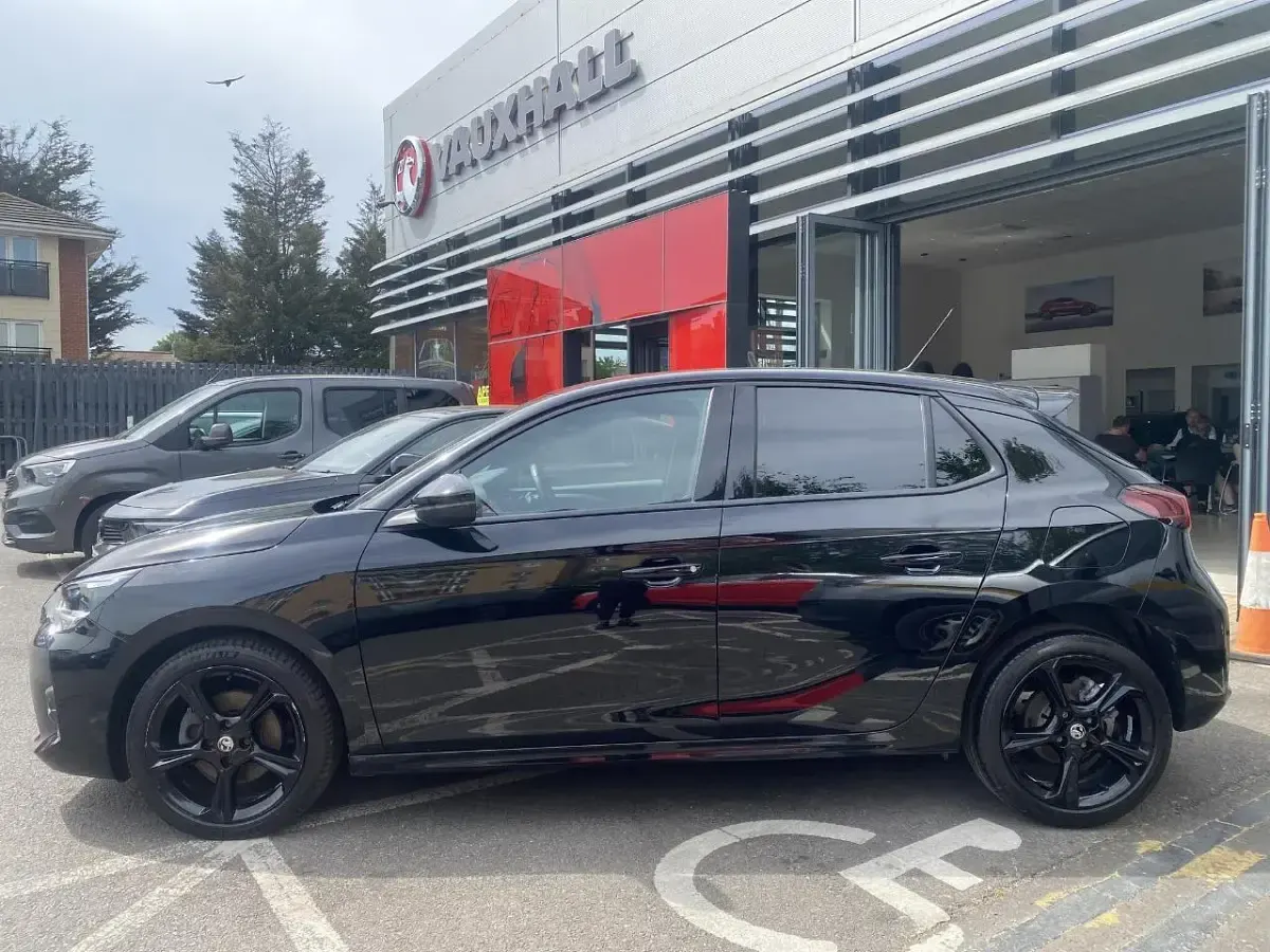 Used Vauxhall Corsa GS Line 128 HP (94 kW) 2022 Black Hatchback