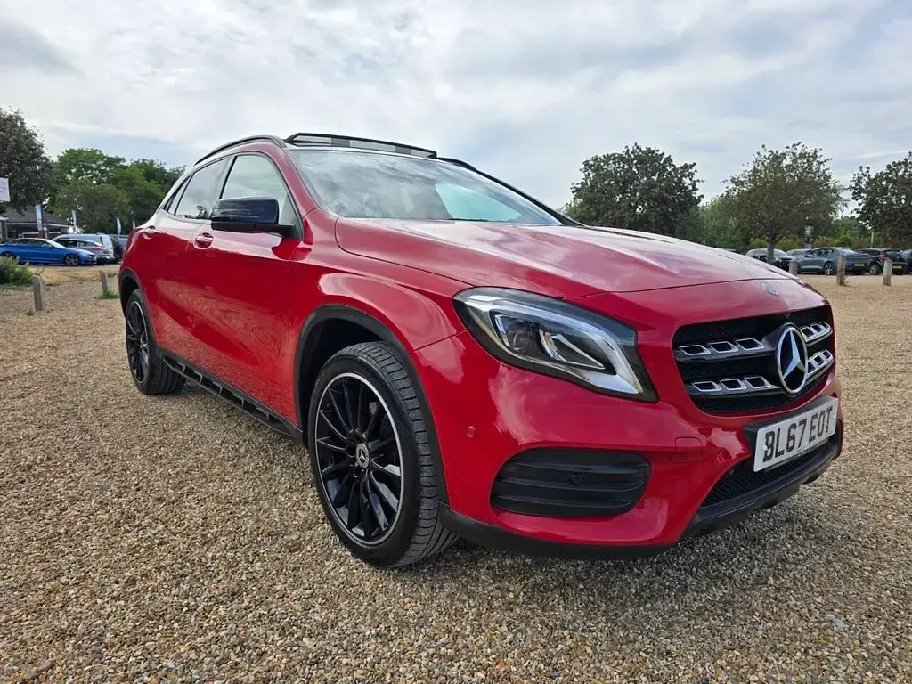 Used Mercedes GLA250 AMG Line Premium Plus 2017 Red SUV