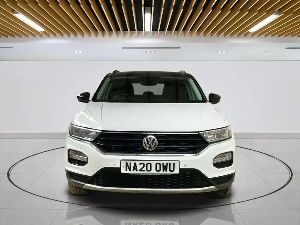 Second-hand VW T-Roc Design 115 CP (84 kW) 2020 Alb SUV