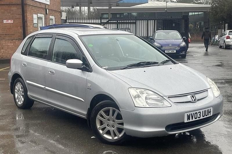 Used Honda Civic Executive 108 HP (79 kW) 2003 Silver Hatchback