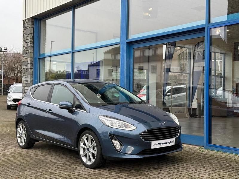 Used Ford Fiesta Titanium X 2021 Blue Hatchback