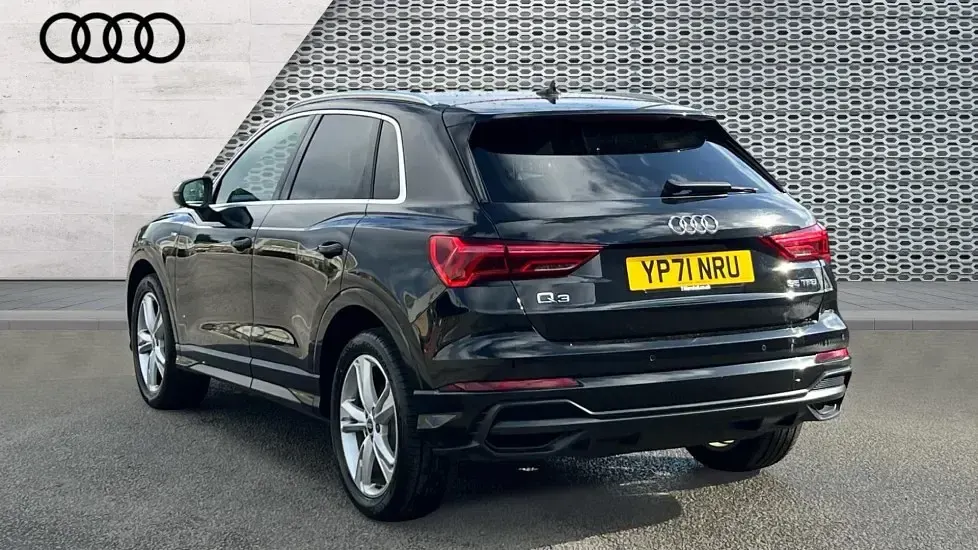 Used Audi Q3 S-Line 150 HP (110 kW) 2021 Black SUV