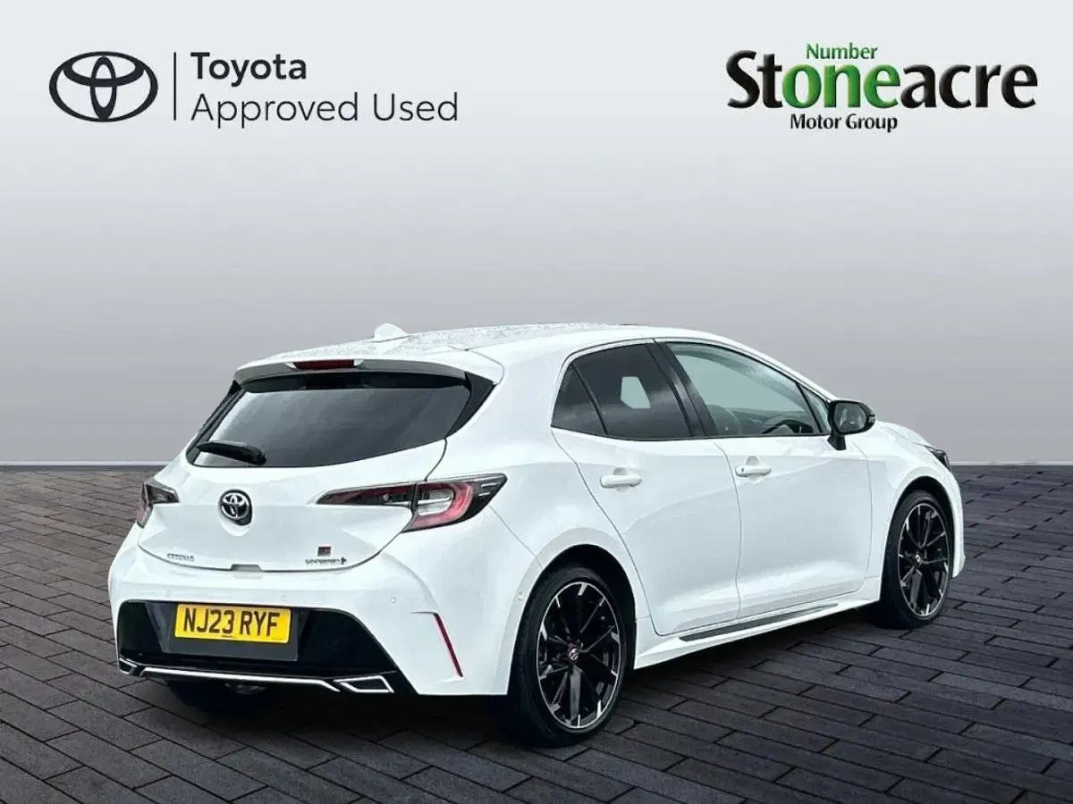 Used Toyota Corolla Sport 2023 White Hatchback