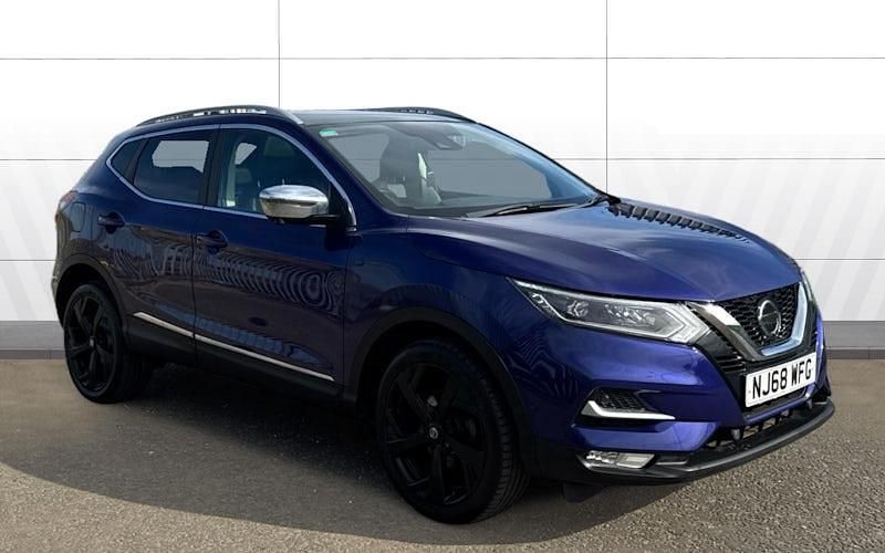 Used Nissan Qashqai Tekna 116 HP (85 kW) 2018 Blue SUV