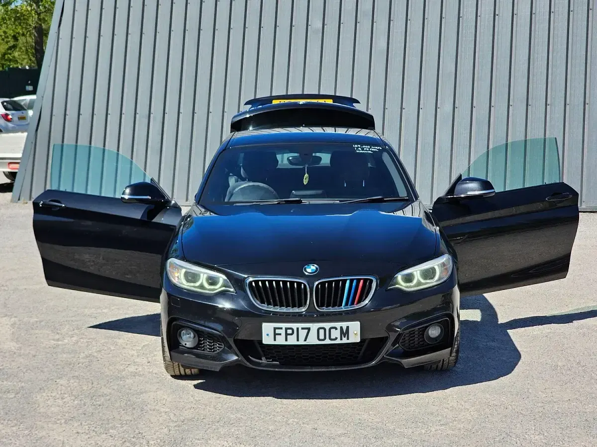 Used BMW 218 M Sport 2017 Black Coupe