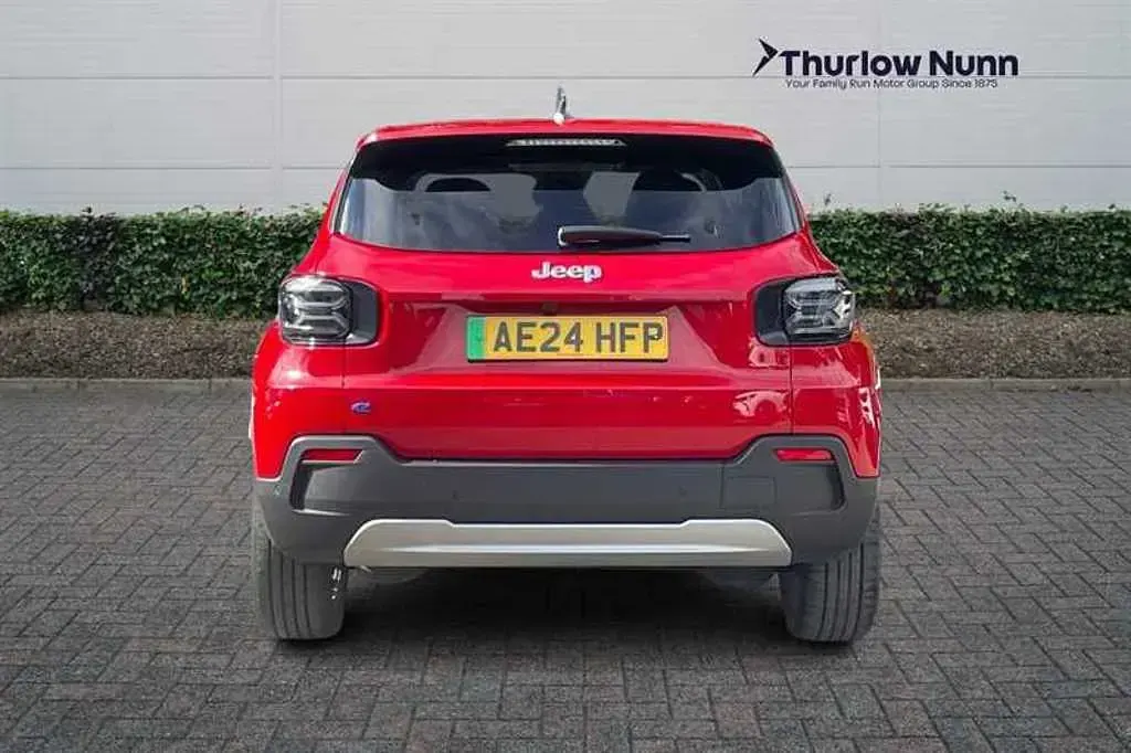 Used Jeep Avenger EV Summit 114 kW (156 HP) 2024 Red SUV