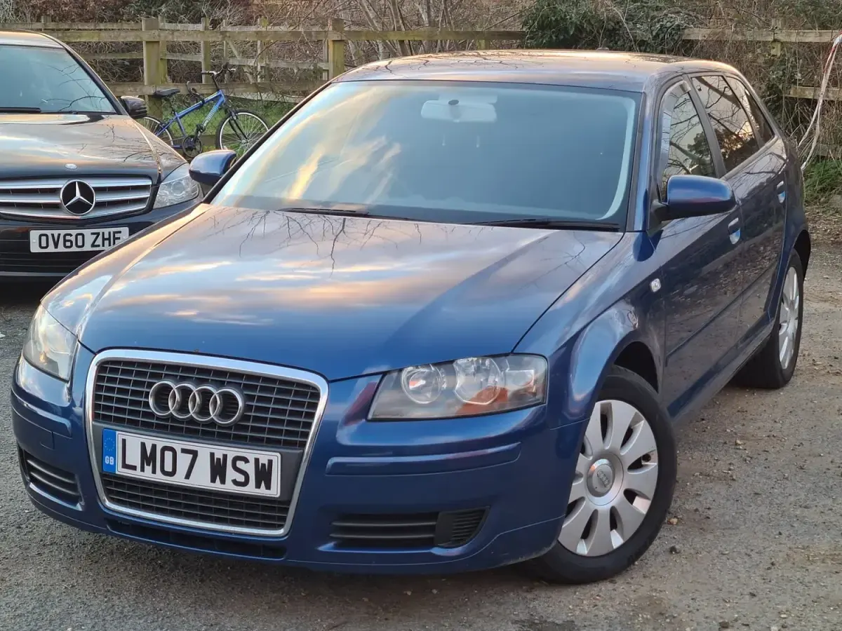 Used Audi A3 Business 170 HP (125 kW) 2007 Blue Hatchback