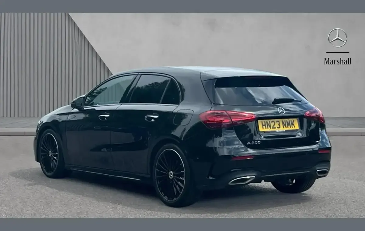 Used Mercedes A200 Exclusive 161 HP (118 kW) 2023 Black Hatchback