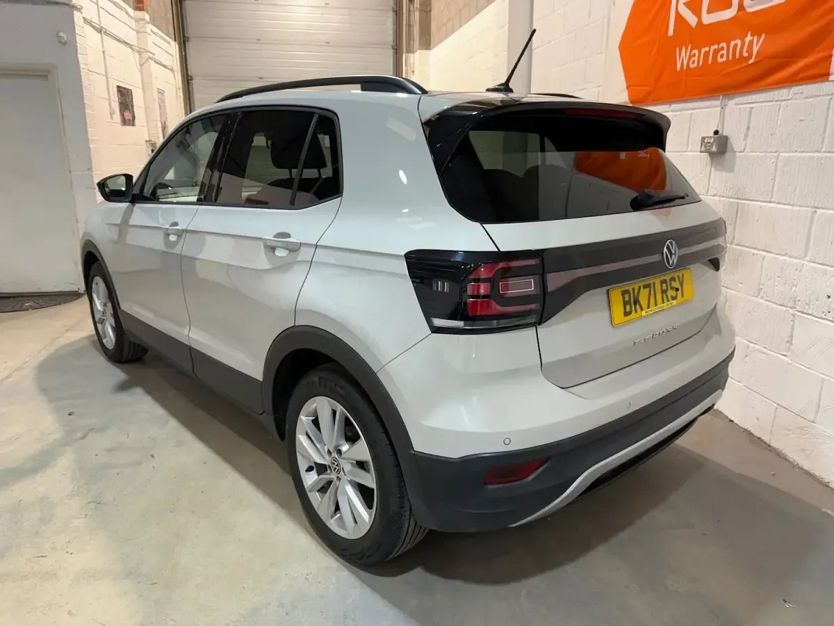 Used VW T-Cross Active 110 HP (80 kW) 2021 Grey SUV