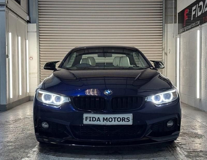 Used BMW 440 M Sport 326 HP (239 kW) 2016 Blue Cabriolet
